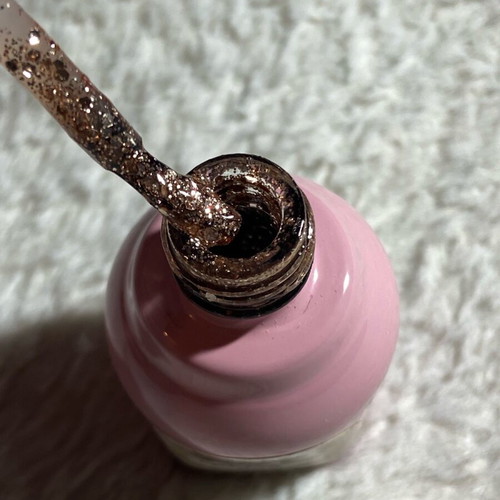 Alezori glitter semi-permanent nail polish 15ml like new