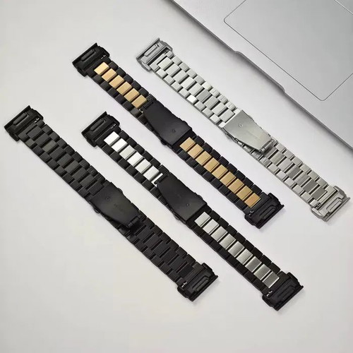 Garmin Steel Quickfit Watch Strap New 20/22/26 mm
