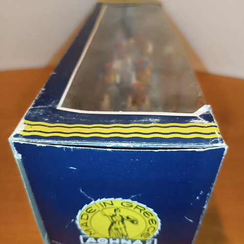 Athina Evzones Band Figures used, vintage box 1980s