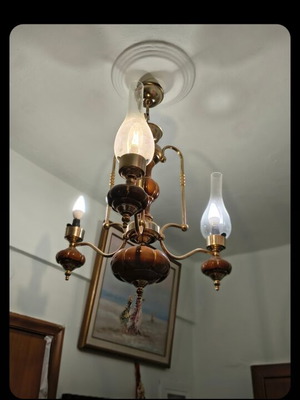 Antika ceiling light like new