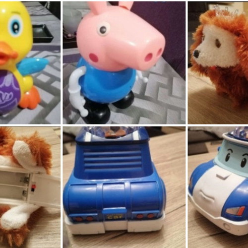 Sound Light And Motion Toys used, Duck and George from Peppa