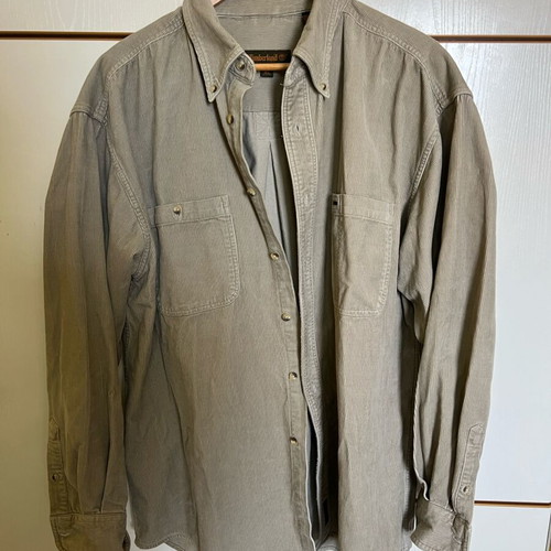 Timberland shirt XL beige light corduroy like new