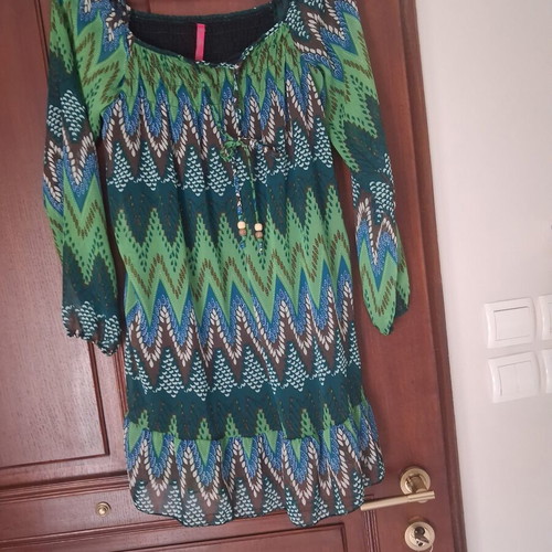 Kaftan dress Pink Woman like new, multicolor