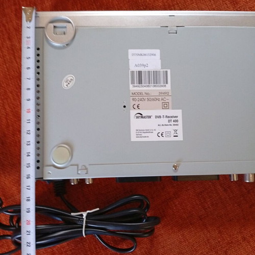 Skymaster DT400 satellite receiver used with indoor antenna