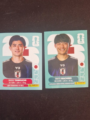 Panini FIFA World Cup 2026 αυτοκόλλητα Ιαπωνίας x2