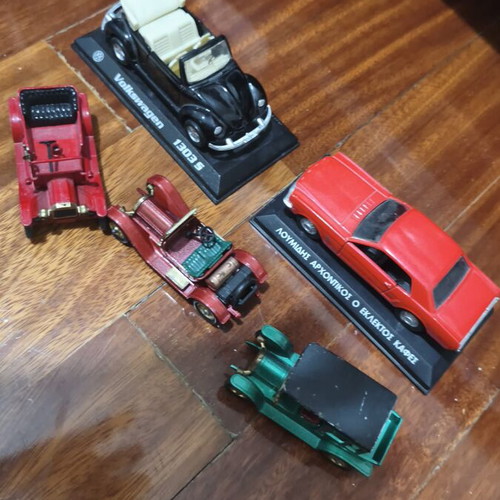Vintage collectible toy car models
