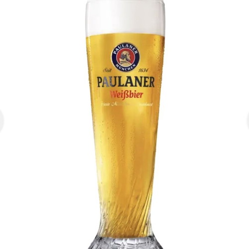 Paulaner beer glass 0.5l new