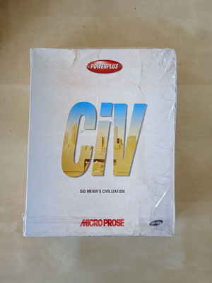 Sid Meier's Civilization PC CD-ROM Powerplus 1991 σαν καινούργιο