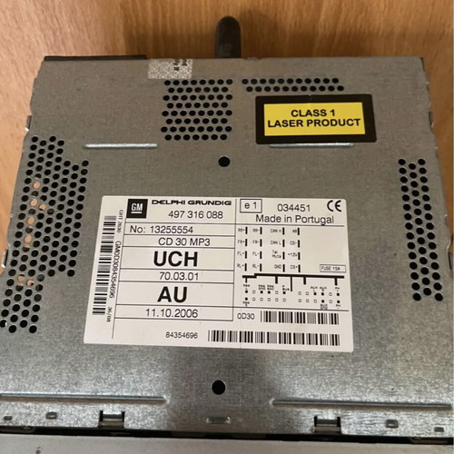 CD MP3 radio for Opel Astra H