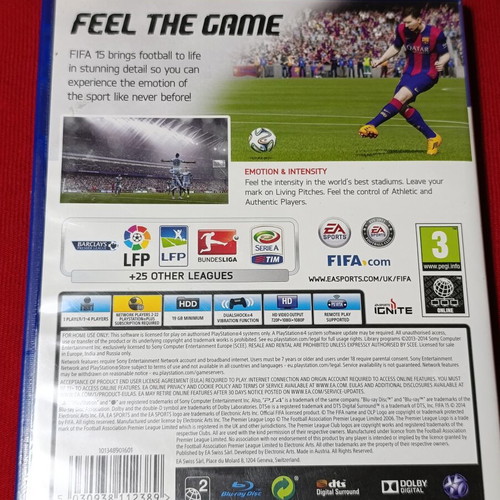 FIFA 15 PlayStation 4 game used