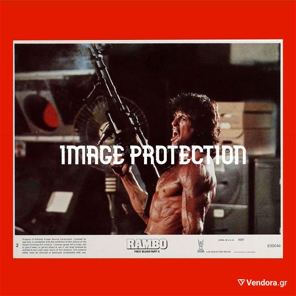  rampo to proto ema 2 silvester stalone fotografia Sylvester Stallone Rambo First Blood Part II 1985