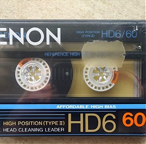 Denon HD6 60 Vintage Κασέτες Κενές Καινούριες-Σφραγισμένες