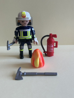 Playmobil firefighter figure