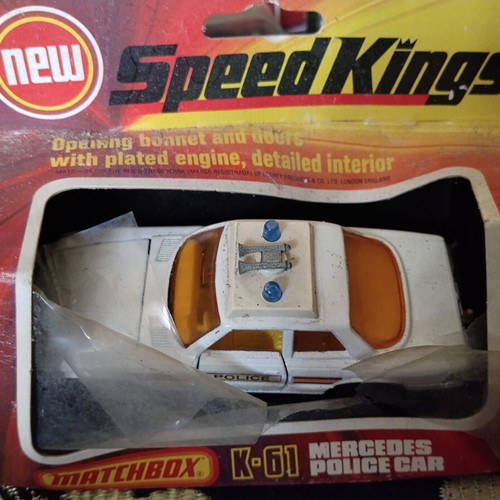 Vintage toy collection used, including Matchbox, Norev, Pilen, and remote controls