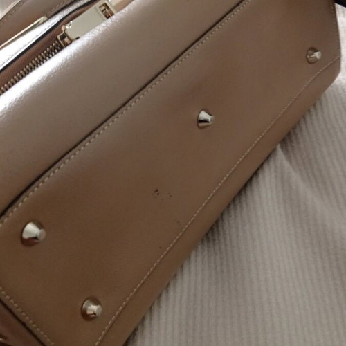 CROMIA handbag like new, beige with crossbody strap