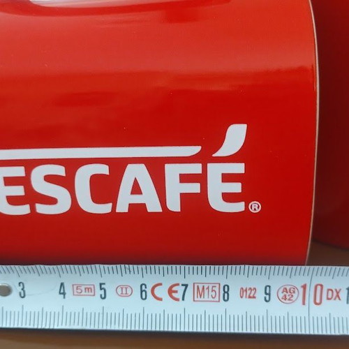 Nescafé Red Mug set of 4 ceramic coffee cups
