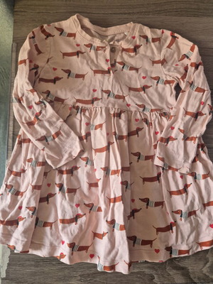 Losan long-sleeve dress for 4 years, like new, pink