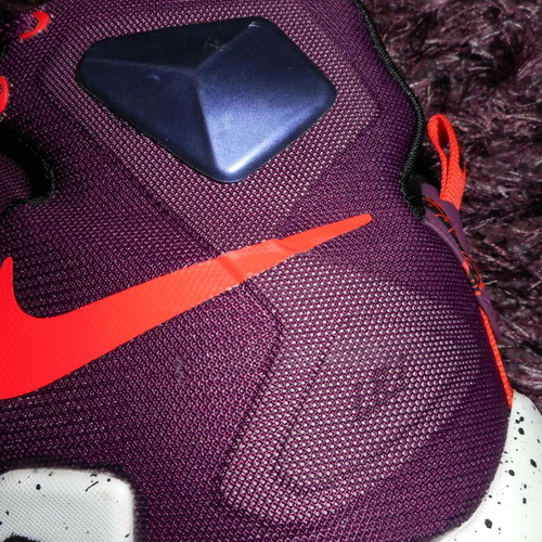 Nike LeBron 13 Mulberry sports shoes like new, size 45