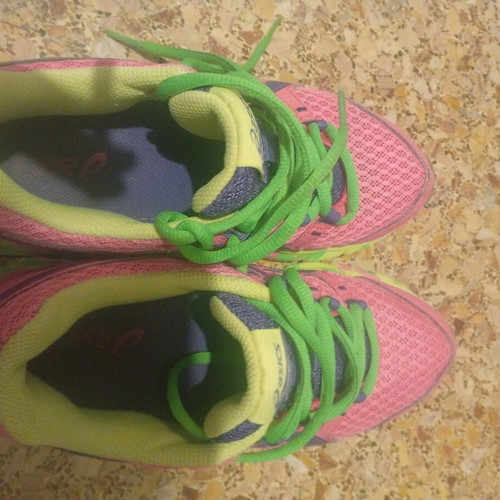 Asics athletic shoes like new, multicolor size 36