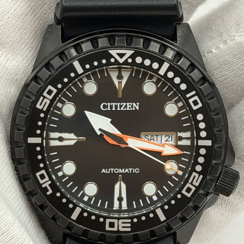 Citizen NH8385-11E Automatic men's watch, black
