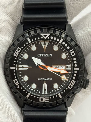 Citizen NH8385-11E Automatic men's watch, black