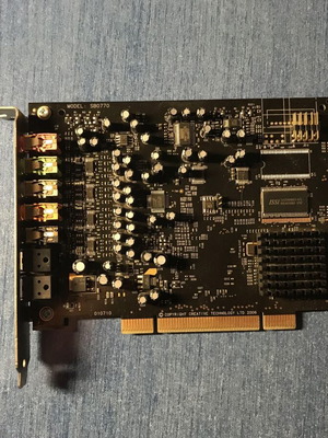 Creative Labs Sound Blaster SB0770 Full Height PCI κάρτα ήχου μεταχειρισμένη