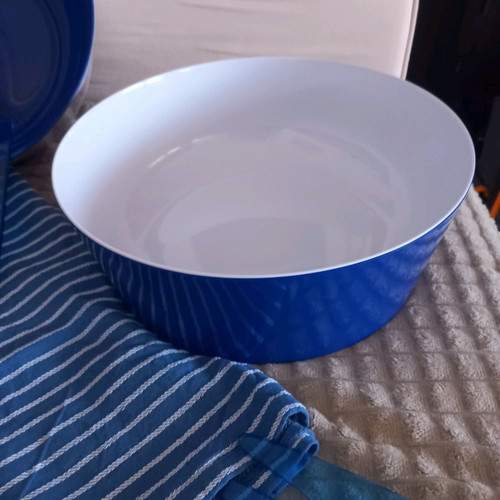 Baci Milano salad bowls and forks set like new