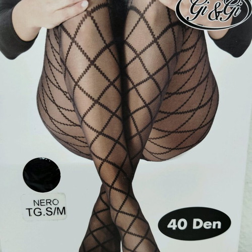 Women's tights new with rhombus and leopard patterns