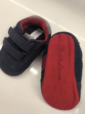 Ralph Lauren baby shoes like new