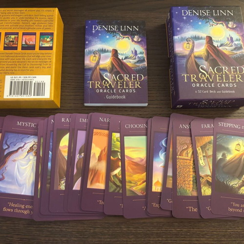 Sacred Traveler Oracle Cards brand new, Denise Linn