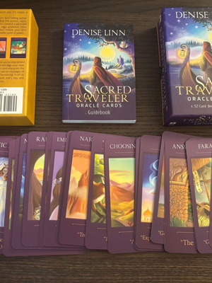 Sacred Traveler Oracle Cards brand new, Denise Linn
