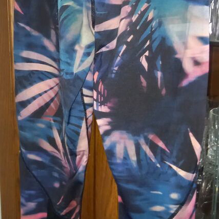 Sports leggings used multicolor, size S