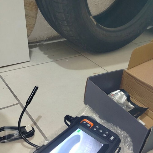 Endoscopic camera new with dual HD lens and 4.3-inch screen