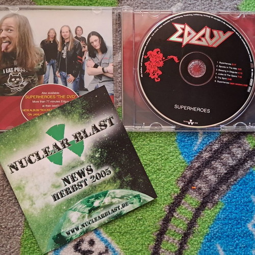 Edguy Superheroes 2005 CD used, metal