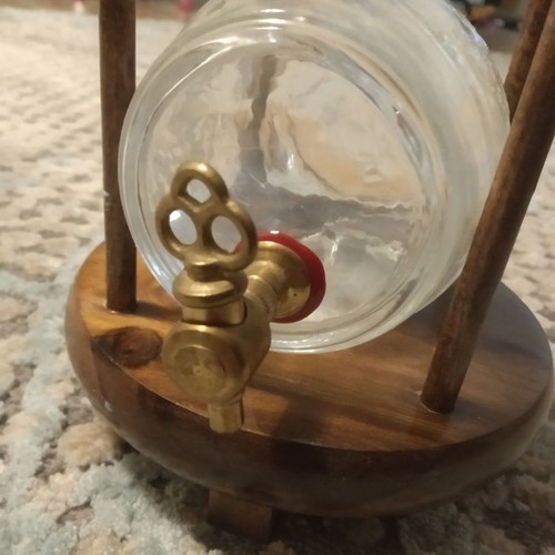 Wooden decorative item new for filling alcohol