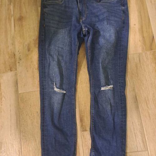 Men's denim jeans like new, size L, blue