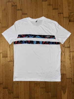 Two Striped T-shirt, size L, white