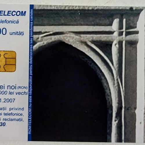 Romtelecom phone card 10 L Romania Leu new with chip