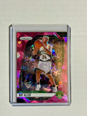 Κάρτα 2024-25 Panini Prizm Legends Ray Allen #300 Pink Ice καινούργιο