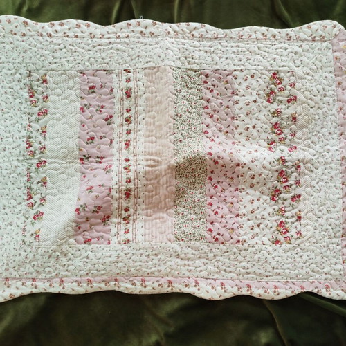 Patchwork pillowcases set like new, cotton, 2 pieces
