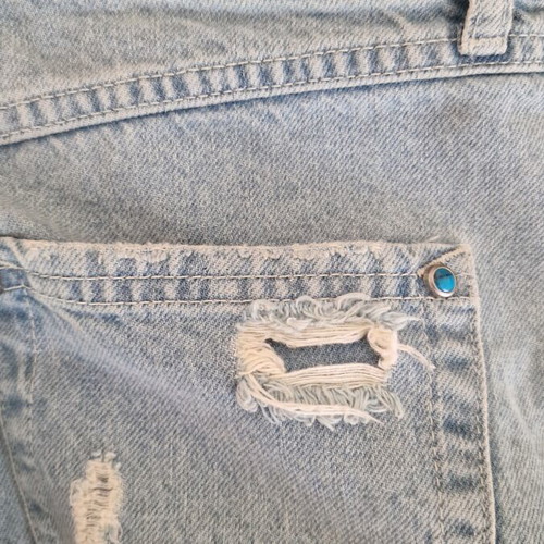 BSB Blue Denim Shorts Like New, Size 26, Cotton
