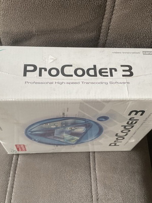 Canopus ProCoder 3 new professional video transcoding software