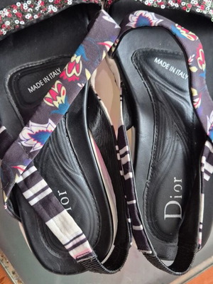 Dior sandals used, size 39