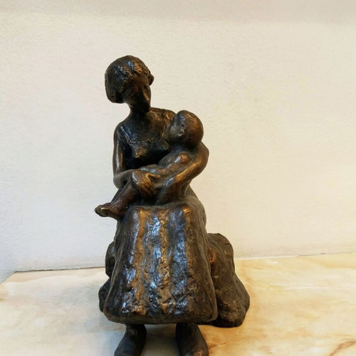 Mother and Child sculpture new