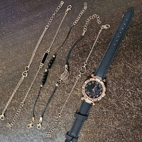 Watch set with bracelets new
