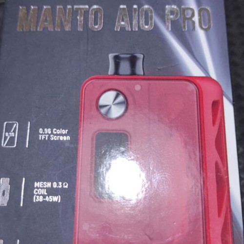 Rincoe Manto AIO Pro red vape device like new