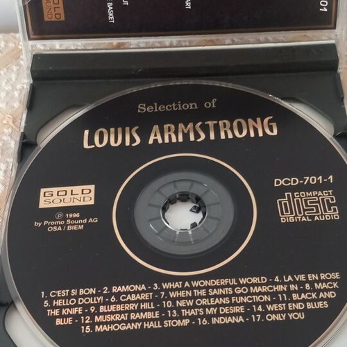 Louis Armstrong CD τζαζ