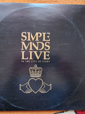 Simple Minds Live In The City Of Light 2xLP μεταχειρισμένο, ηλεκτρονική
