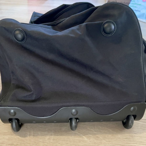 Travel sack XXL like new, black with wheels