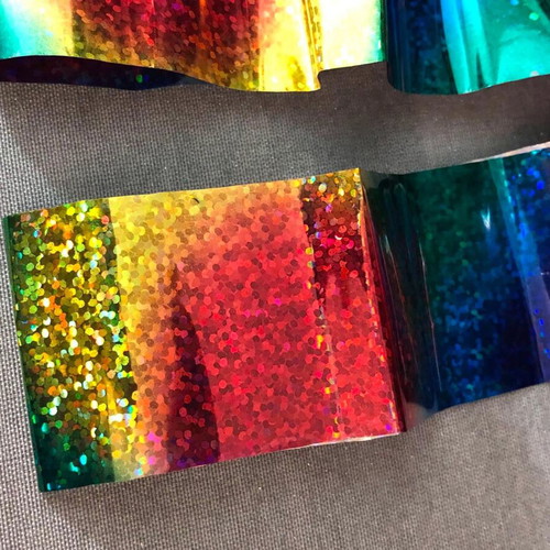 Holo Cracks Nail Art Foil Wrap new nail stickers